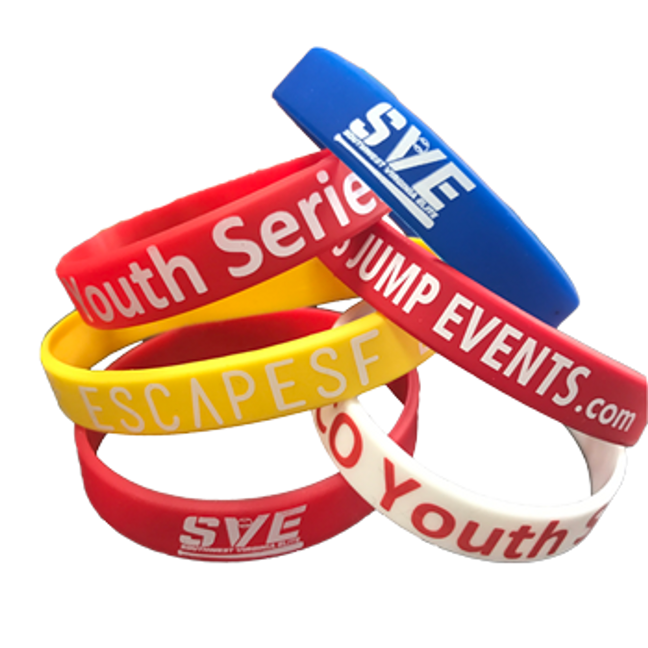 Custom Rainbow Silicone Wristbands | Prevention Resources
